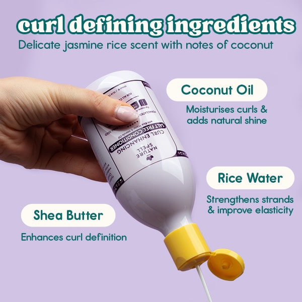 Nature Spell Curl Enhancing Salt Free Conditioner
