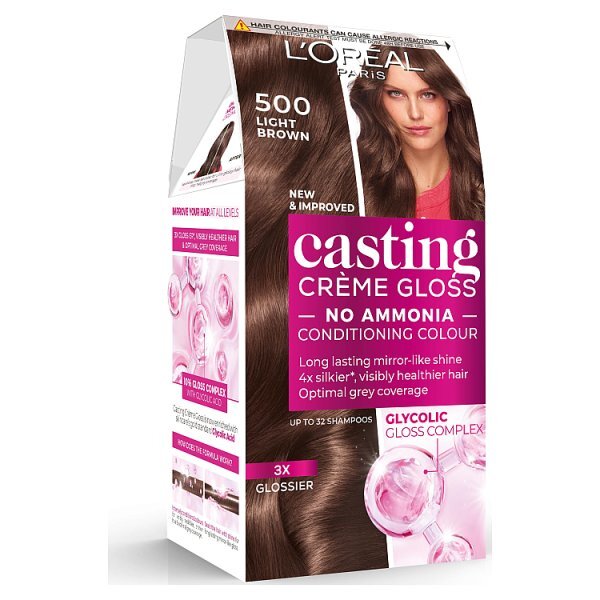 L'Oréal Casting Crème Gloss 500 Light Brown Hair Dye