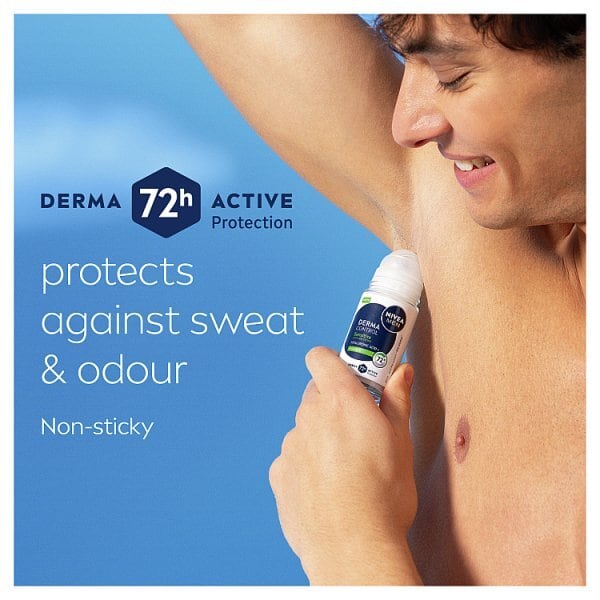 NIVEA MEN Derma Sensitive 72h Deodorant Roll On 50ml