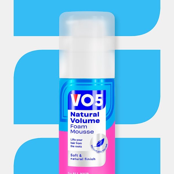 VO5 Natural Volume Foam Mousse 250ml
