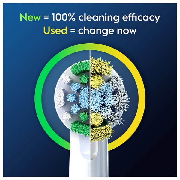 Oral-B Pro Precision Clean Toothbrush Heads, 2 Counts