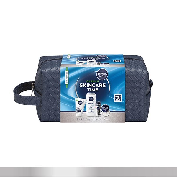 Nivea Men Pamper Wash Bag Grooming Gift Set