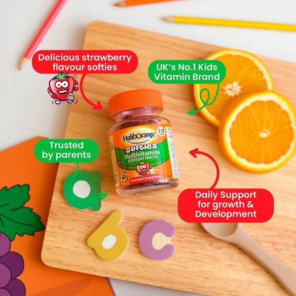 Haliborange Strawberry Multivitamin - 60 Softies