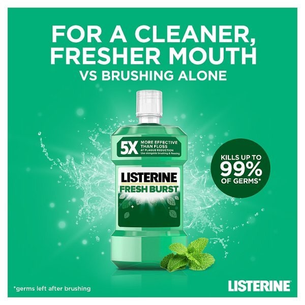 Listerine Freshburst Anti-Bacterial Mouthwash 500ml