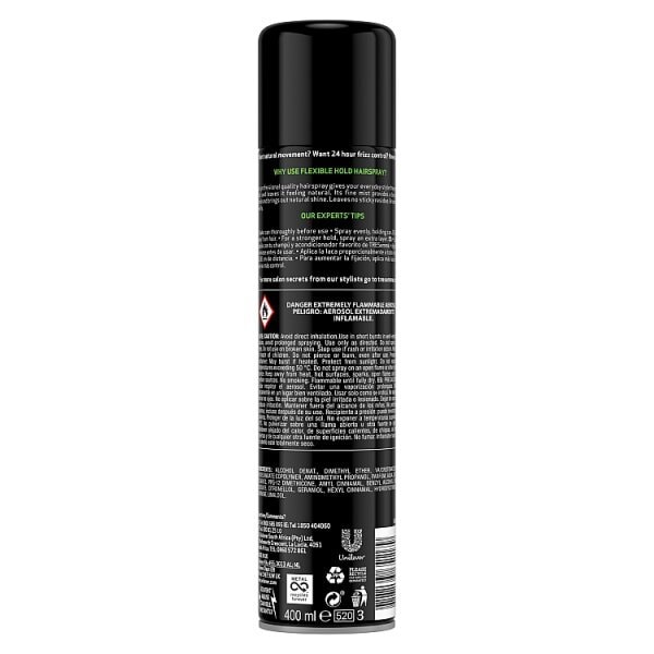 TRESemme Flexible Hold Hairspray 400ml