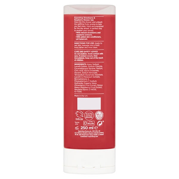 Superdrug shower shop gel