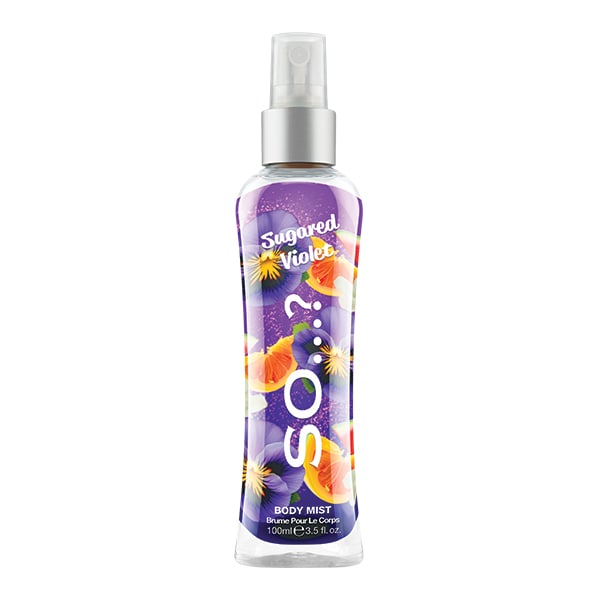 So&? Sugared Violet Body Mist 100Ml