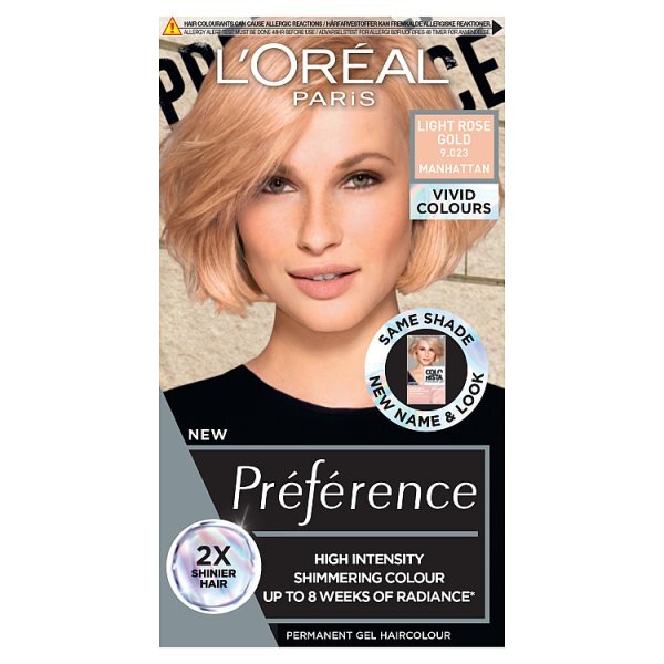 Preference Vivids (Colorista) Hair Dye Light Rose Gold 9.23