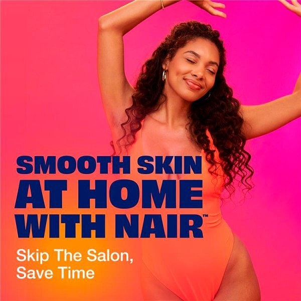 Nair Face Brush On Hair Removal Cream 50ml