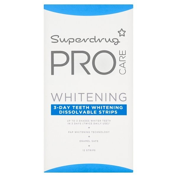 S/D 3 DAY TEETH WHITENING DISSOLVE STRPS