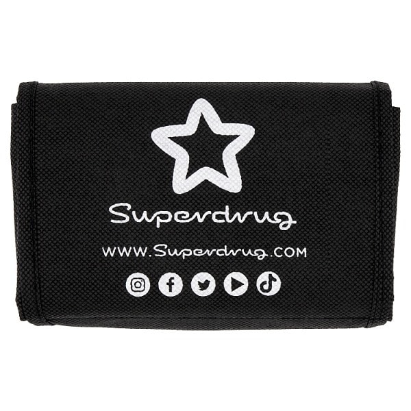 DNRPRICE Superdrug Foldable Tote Bag Black