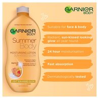Garnier Summer Body Light Gradual Tan Moisturiser 400ml