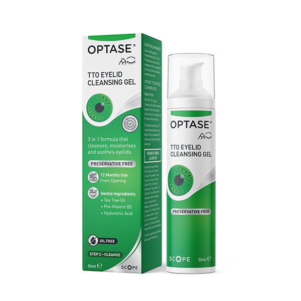 Optase Tto Cleansing Gel 50Ml Tea Tree Oil, Hyaluronic Acid