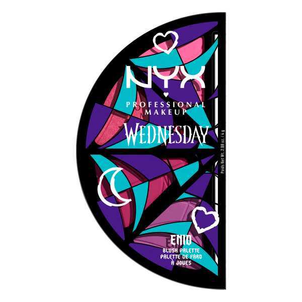NYX Professional Makeup X Wednesday Blush Palette Enid