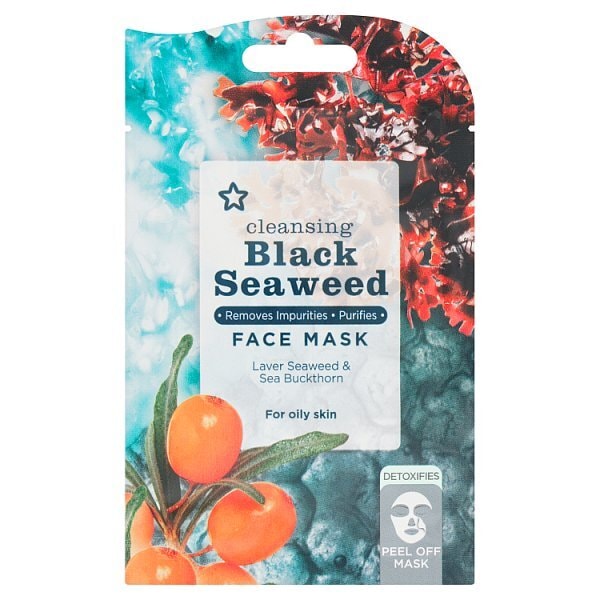 DNR Superdrug Black Seaweed Peel Off Face Mask 10ml