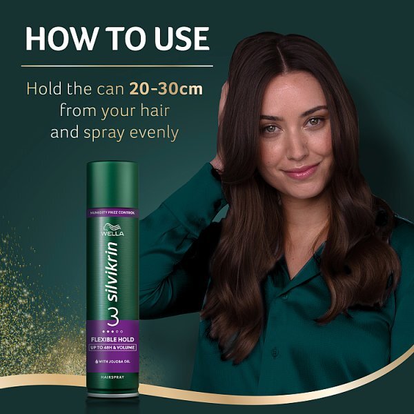 Wella Silvikrin Flexible Hold Hairspray, 400 ml