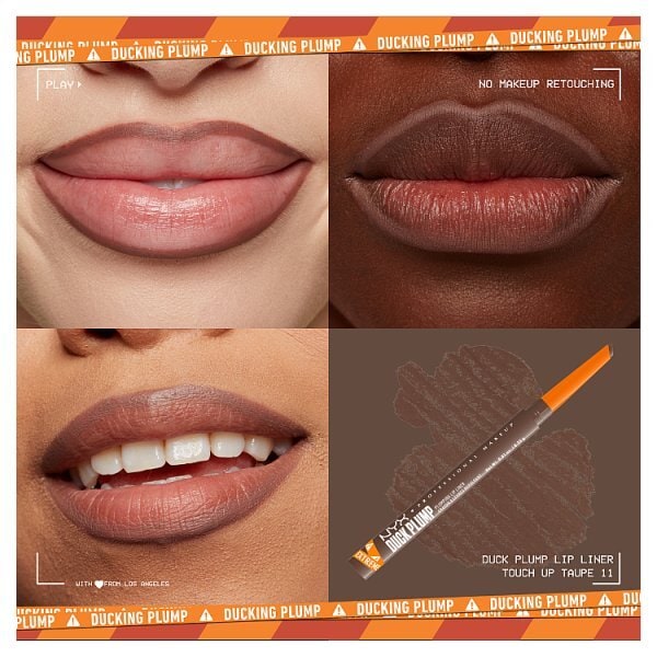 NYX Professional Makeup Duck Plump Plumping Lip Liner Touch Up Taupe