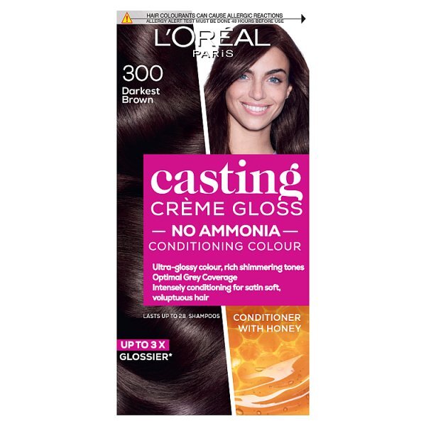 Casting Creme 300 Darkest Brown Semi Permanent Hair Dye