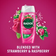 Radox Mineral Therapy's Feel Radiant Shower Gel 225 ml