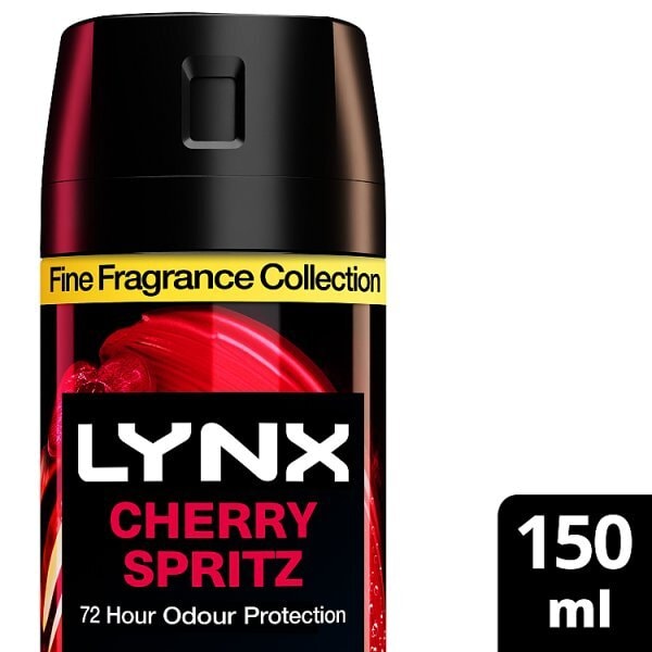 Lynx Fine Fragrance Collection Cherry Spritz Premium Body Spray 150 ml
