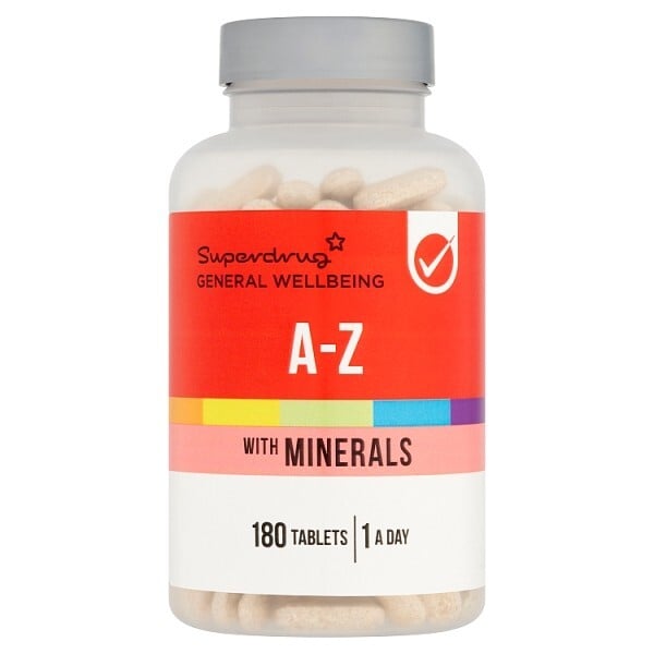 Superdrug A-Z Multivitamin Tablets 180pk