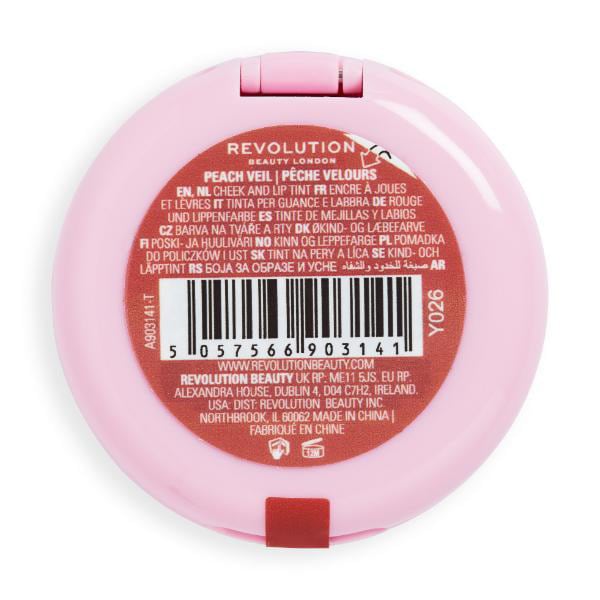 Revolution Bouncy Pudding Lip & Cheek Peach Veil