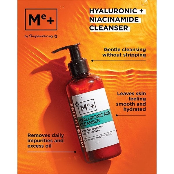 Me+ Hyaluronic Acid Supersize Cleanser 500ml