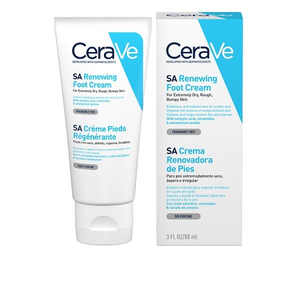 DNR CeraVe SA Renewing Foot Cream 88ml