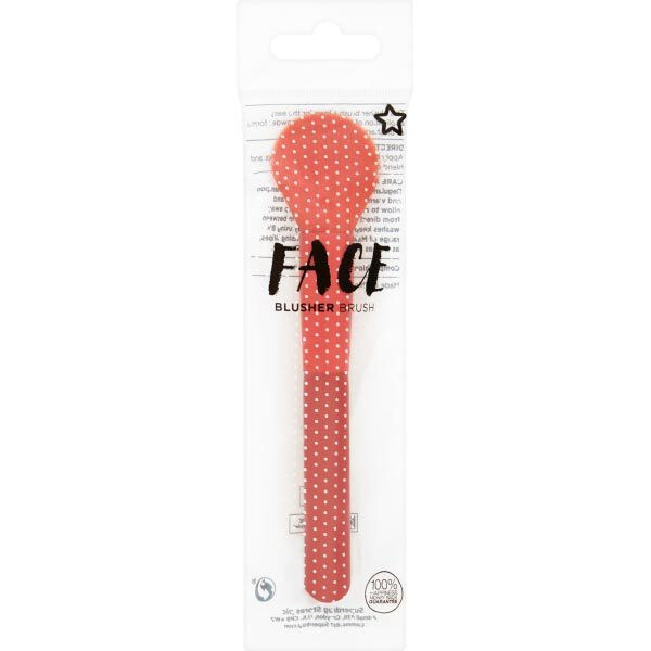 Superdrug Red Face Blusher Makeup Brush