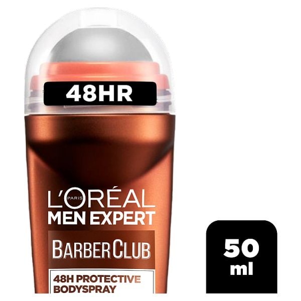 L'Oreal Paris Men Expert BarberClub Roll On Deodorant 50ml
