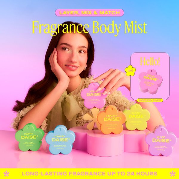 Daise Fragrance Body Mist Hello Raspberry & Mint 100 Ml