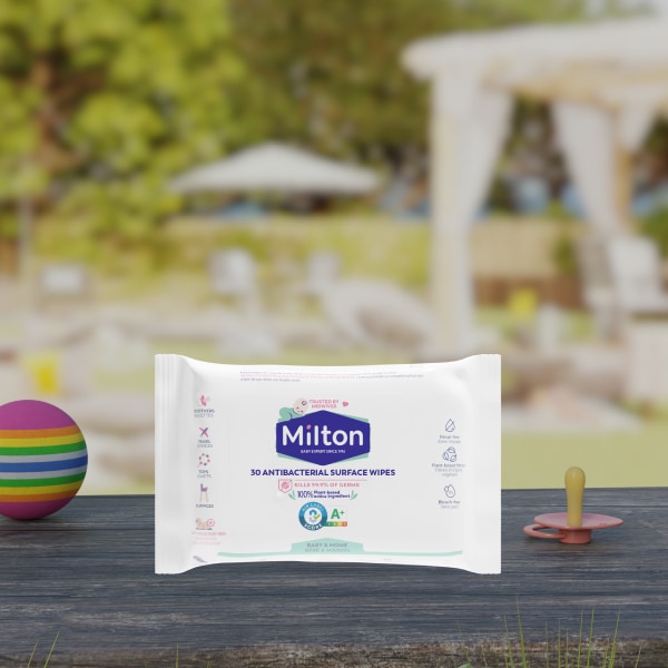 Milton Antibacterial Surface Wipes x30