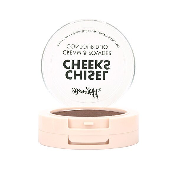 Barry M Chisel Cheeks Cream & Powder Contour Duo - Dark