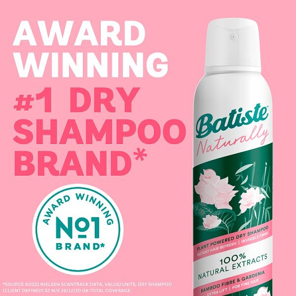 Batiste Naturally - Bamboo Fibre & Gardenia 200Ml