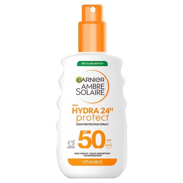 Garnier Ambre Solaire Hydra 24 SPF50 Spray 150ml