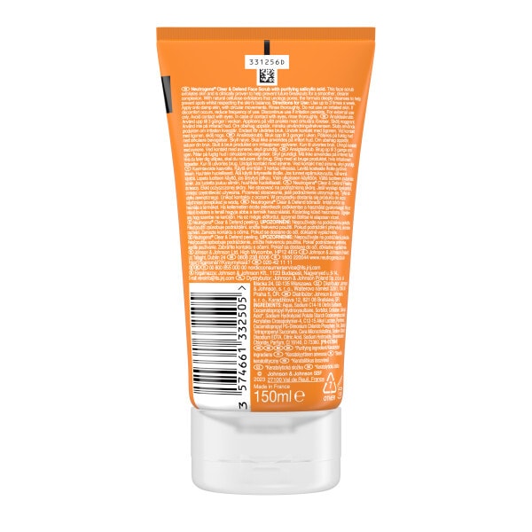 Neutrogena® Clear & Defend Facial Scrub 150ml