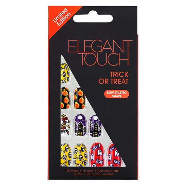 Elegant Touch Halloween Nails - Trick or Treat