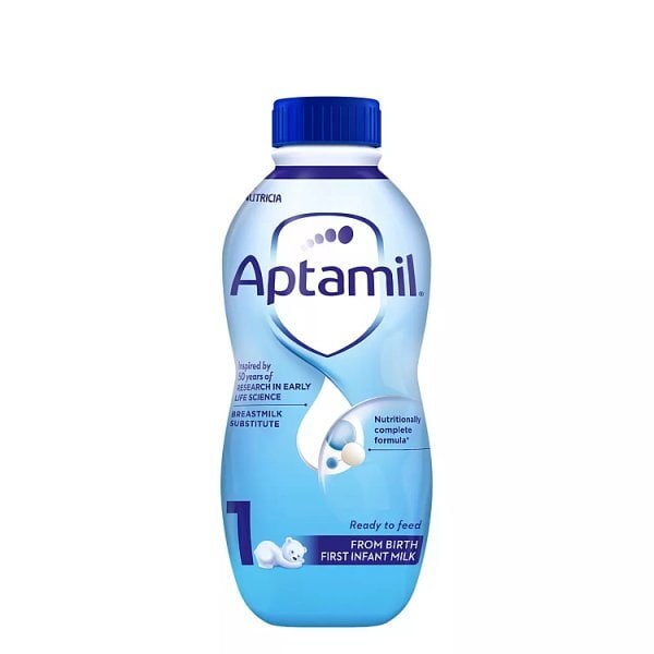Aptamil 1 First Baby Milk Formula Liquid from Birth 1L
