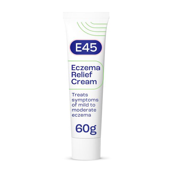 E45 Eczema Relief Emollient Cream To Repair & Soothe 60Ml