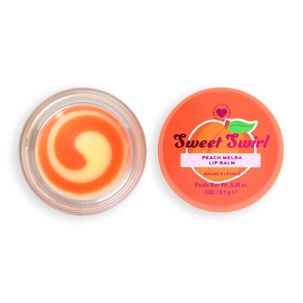 I Heart Revolution Sweet Swirl Lip Mask Peach Melba