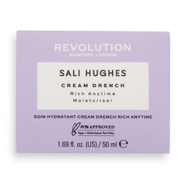 Revolution X Sali Hughes Cream Drench Rich Moisturiser 50ml