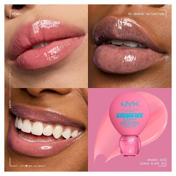 NYX Professional Makeup Smushy Sos Lip Mask Guava Glaze