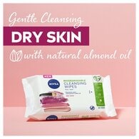 NIVEA Biodegradable Face Cleansing Wipes Dry Skin 20'S