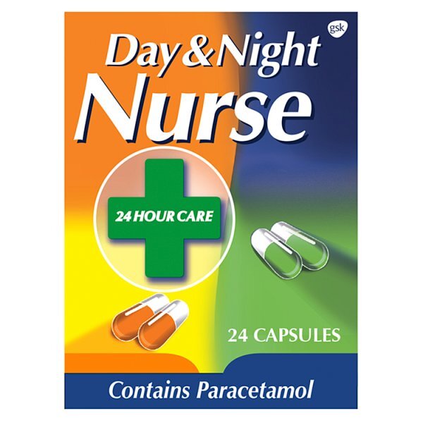 DNR DAY & NIGHT NURSE CAP 24PK