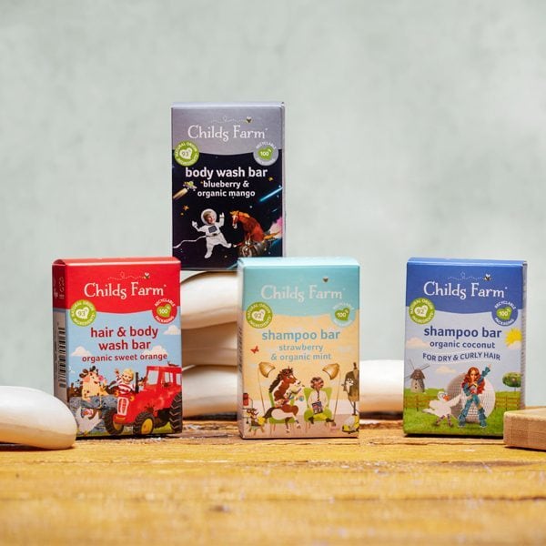 Childs Farm Hair And Body Wash Bar Organic Sweet Orange