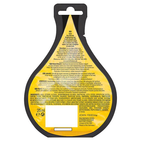 John Frieda Miracle Drops for Sheer Blonde 25ml