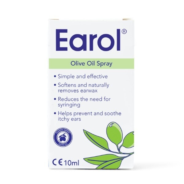 Earol Olive Oil Remove Ear Wax Spray