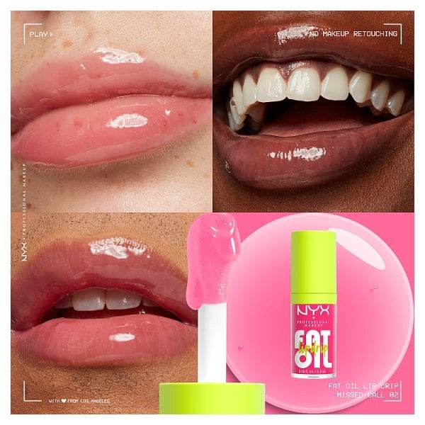 NYX Professional Makeup Fat Oil Lip Drip Gloss Missed Call