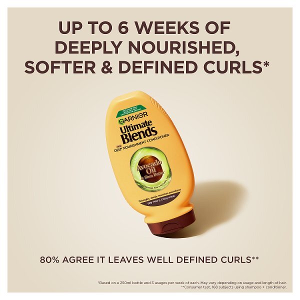 Garnier Ultimate Blends Avocado Oil & Shea Conditioner 250ml