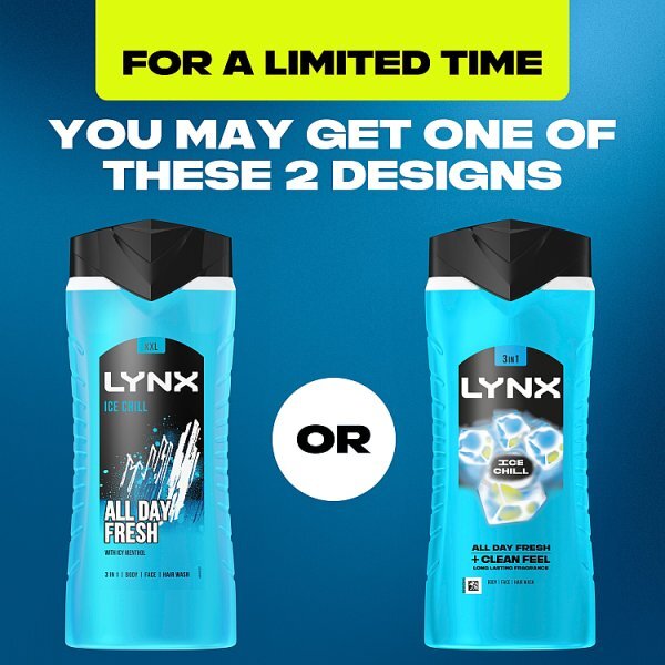 Lynx Bodywash Shower Gel Ice Chill 500ml